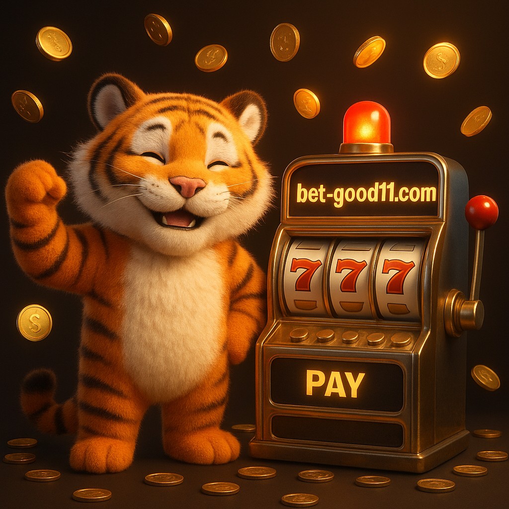 একটি বাঘের বাচ্চা তার খেলার জয় নিয়ে উল্লাস করছে, good11-এ এই