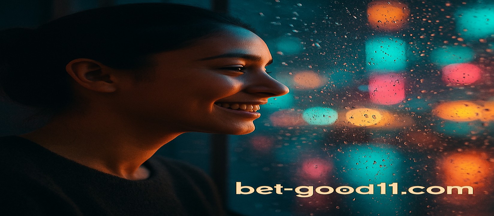 একটি মেয়ে হাসছে, সে একটি উজ্জ্বল আলোয় জ্বলতে থাকা গেমিং প্ল্যাটফর্মের কাছে একটি আরকেড গেমের পাশে বসে আছে, good11